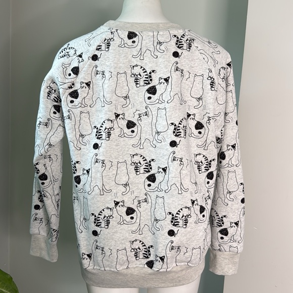 NWOT L.A Soul Cat Sweatshirt Women size medium - Picture 5 of 7